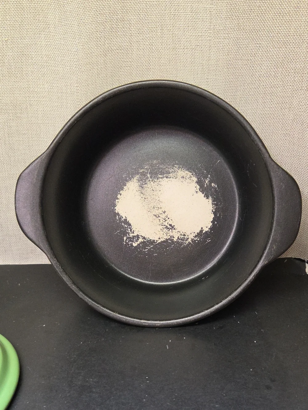 Pinnacle Green Round Ceramic Non-Stick Covered Dutch Oven  Pot w/ Lid